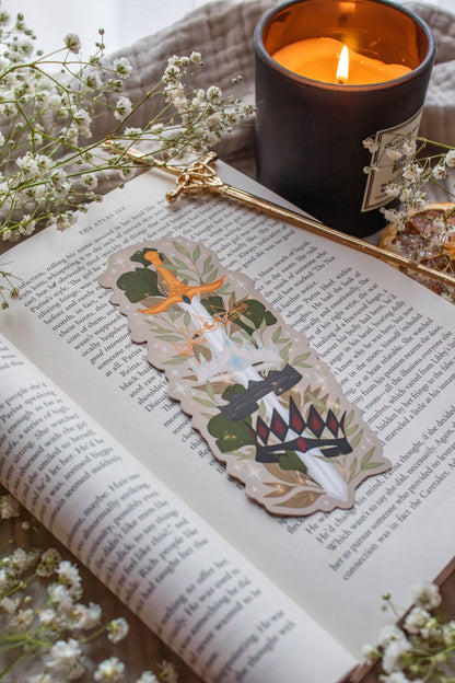 Emarion Crown Sword Die-Cut Bookmark | Everflame Smitten Booktique