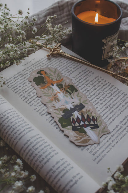 Emarion Crown Sword Die-Cut Bookmark | Everflame Smitten Booktique