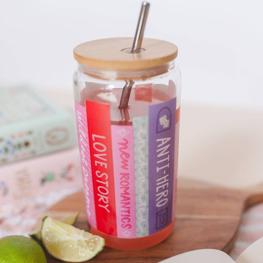 Eras Book Iced Coffee Glass Can The Secret Garden Bookery