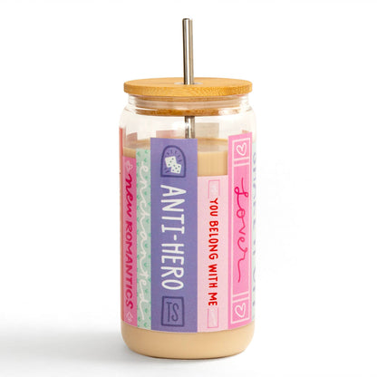 Eras Book Iced Coffee Glass Can The Secret Garden Bookery