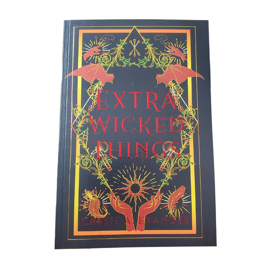 Extra Wicked Things Deluxe Version w/All Black Pages & 30 Illustrations