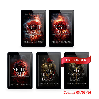 Immortal Book Boyfriends Ebook Bundle - Dark Paranormal Romance Melissa Cummins