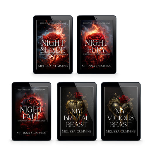 Immortal Book Boyfriends Ebook Bundle - Dark Paranormal Romance Melissa Cummins