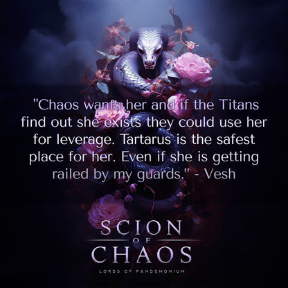 Scion of Chaos - Signed Paperback Author Ophelia Bell