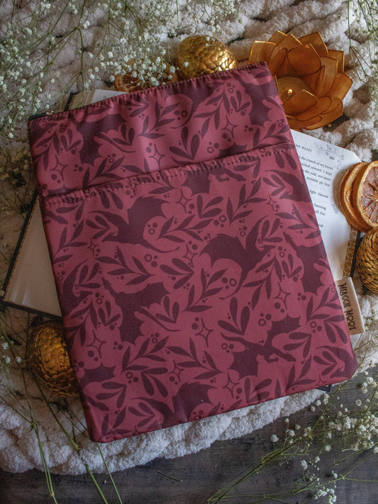 Meaggie Moos - Book / Tablet Sleeve | Rust Dragons The Secret Garden Bookery