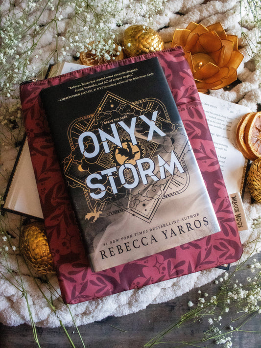 Meaggie Moos - Book / Tablet Sleeve | Rust Dragons The Secret Garden Bookery