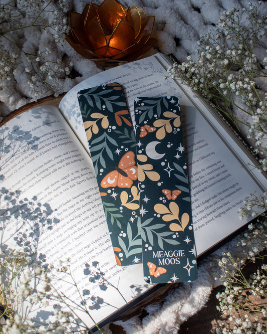 Meaggie Moos - Faerie Garden 2x8 Bookmark | Glossy The Secret Garden Bookery