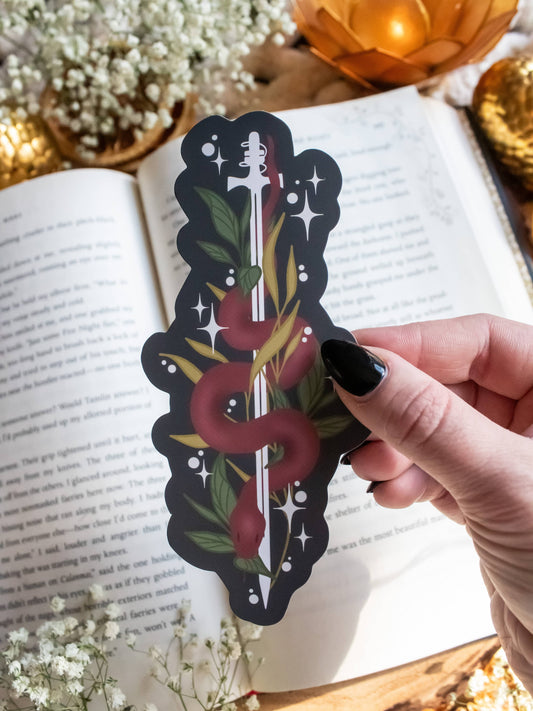 Meaggie Moos - Serpent Dagger Bookmark The Secret Garden Bookery