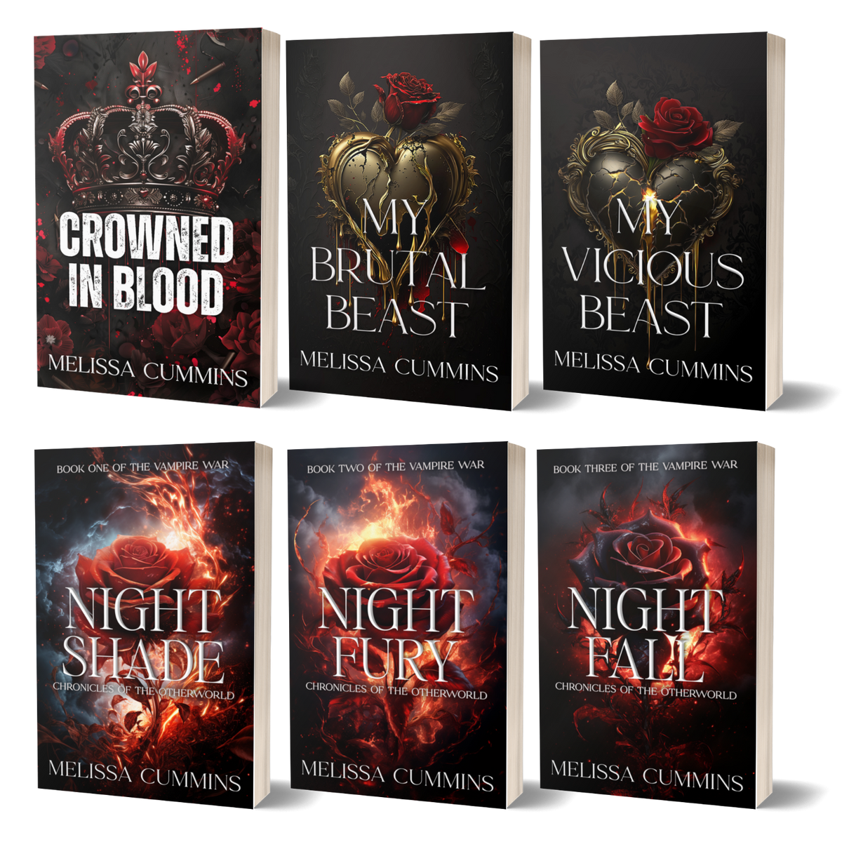 The Complete Dark Romance Paperback Collection (S&D) Melissa Cummins