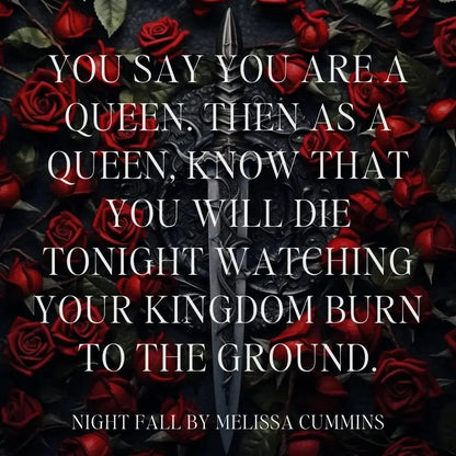 Night Fall Audiobook (Single Cast) Melissa Cummins