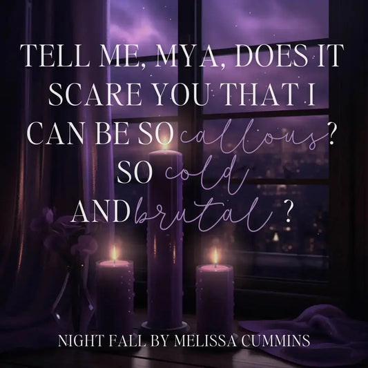 Night Fall Audiobook (Single Cast) Melissa Cummins