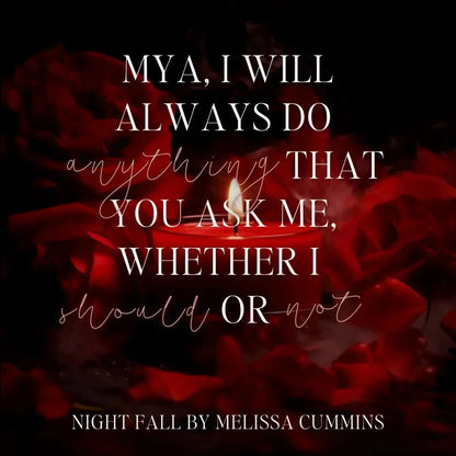Night Fall Audiobook (Single Cast) Melissa Cummins