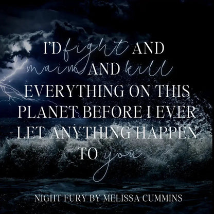 Night Fury Audiobook (Single Cast) Melissa Cummins