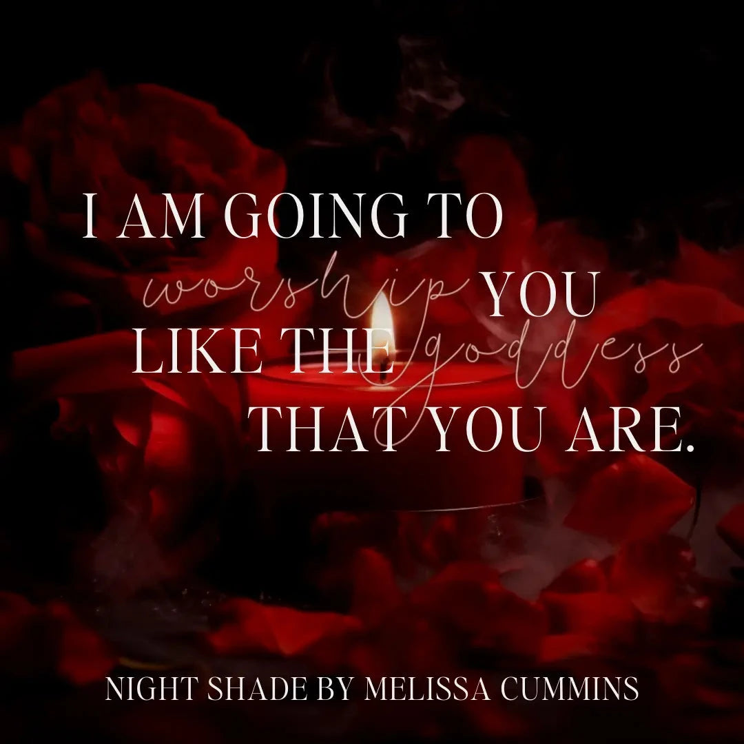 Book Teaser that says:  I am going to worship you like the goddess that you are. 