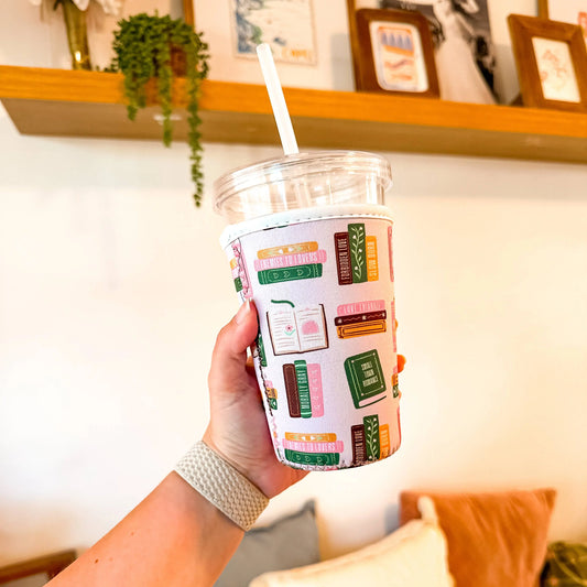 Oak Shore Collective LLC - Smut Book Stacks | Iced Coffee Sleeve The Secret Garden Bookery
