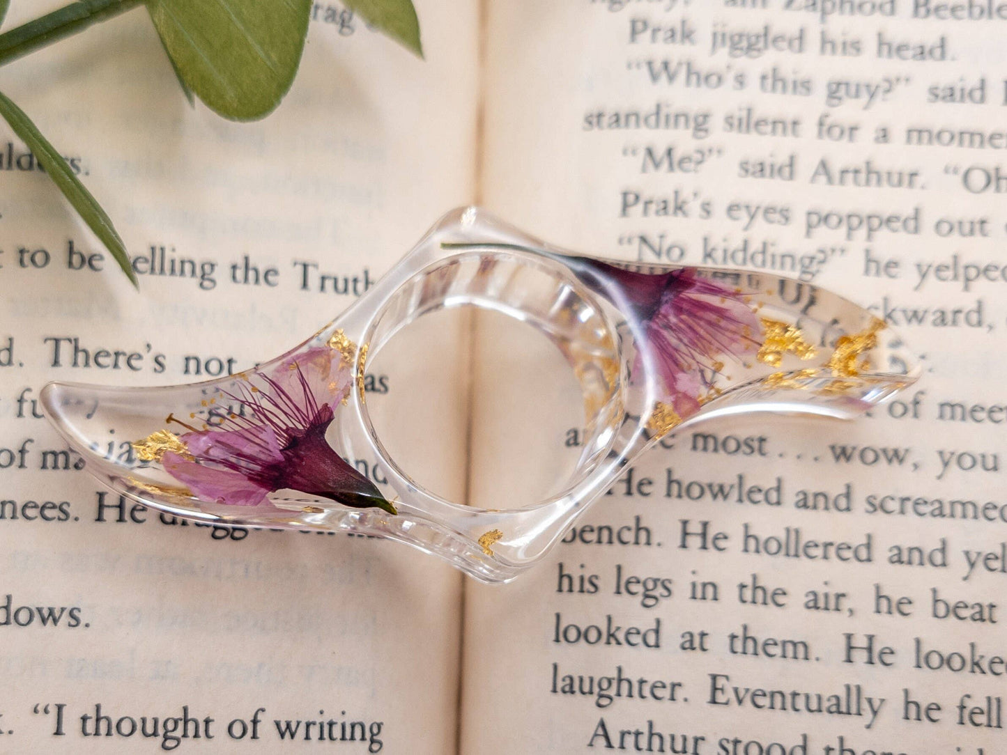 Page Spreader -  Cherry Blossom Smitten Booktique