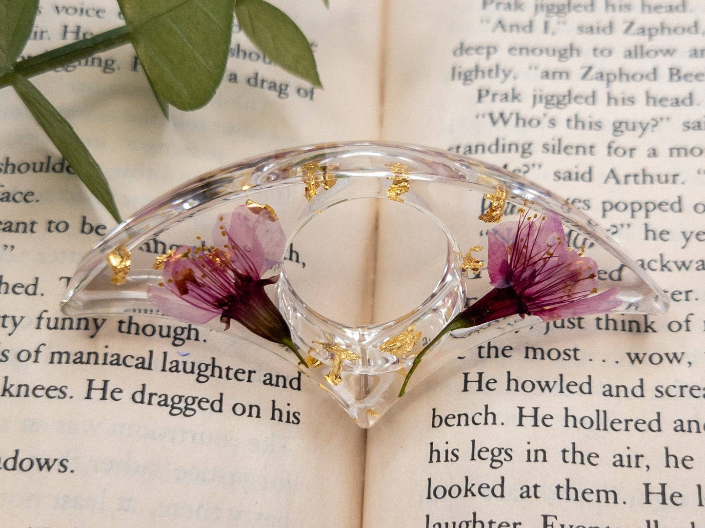 Page Spreader -  Cherry Blossom Smitten Booktique