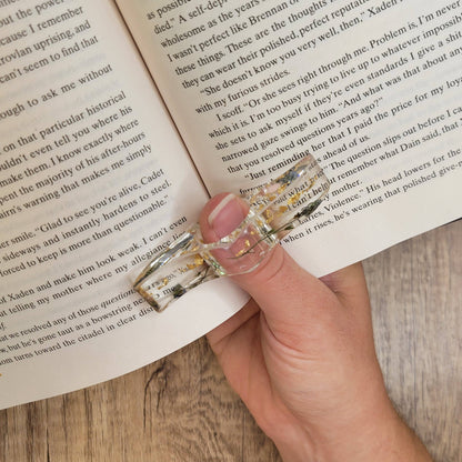 Page Spreader - Stemmed Forget-me-not Smitten Booktique