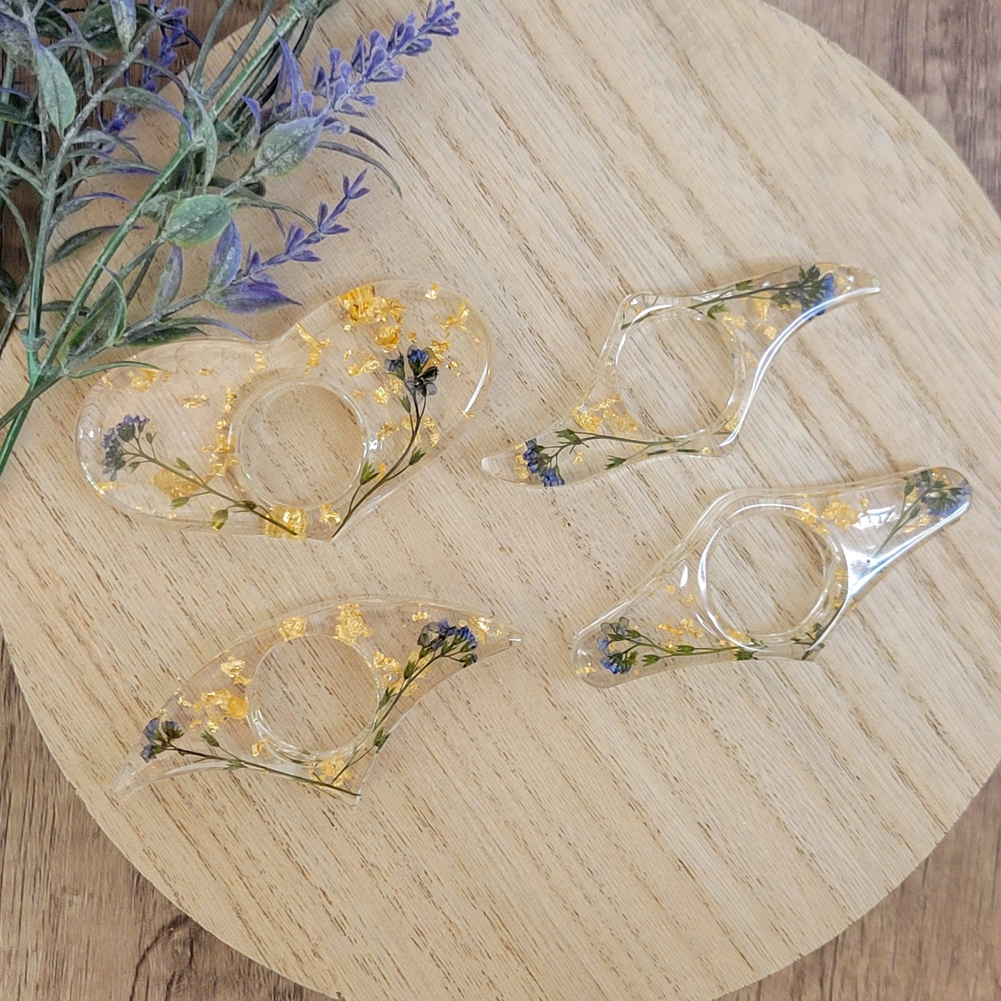 Page Spreader - Stemmed Forget-me-not Smitten Booktique