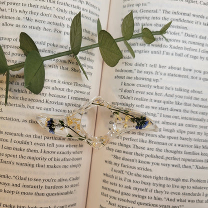 Page Spreader - Stemmed Forget-me-not Smitten Booktique