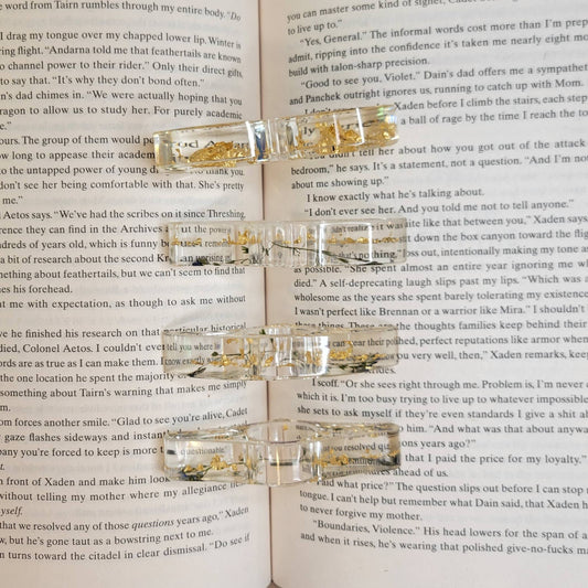 Page Spreader - Stemmed Forget-me-not Smitten Booktique