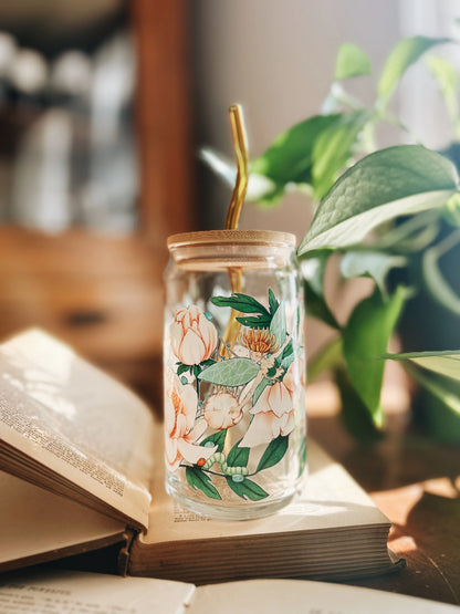 Peony Fey Glass Fablewood Goods