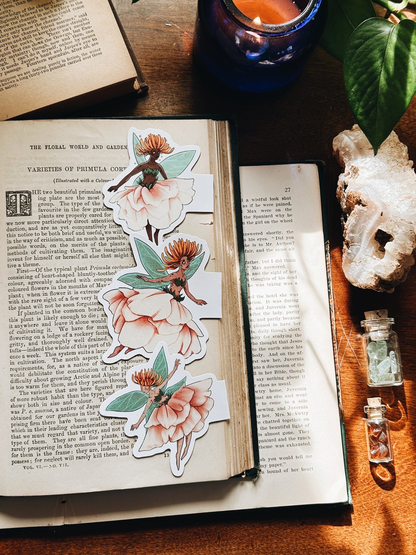Peony Fey | Magnetic Bookmark Fablewood Goods