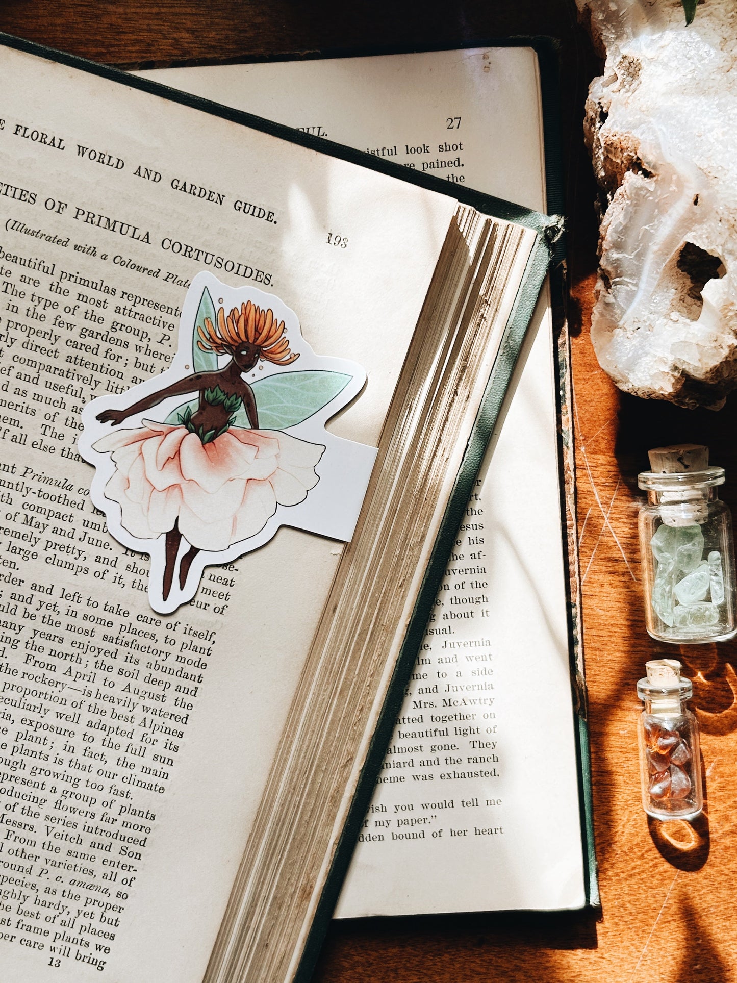Peony Fey | Magnetic Bookmark Fablewood Goods