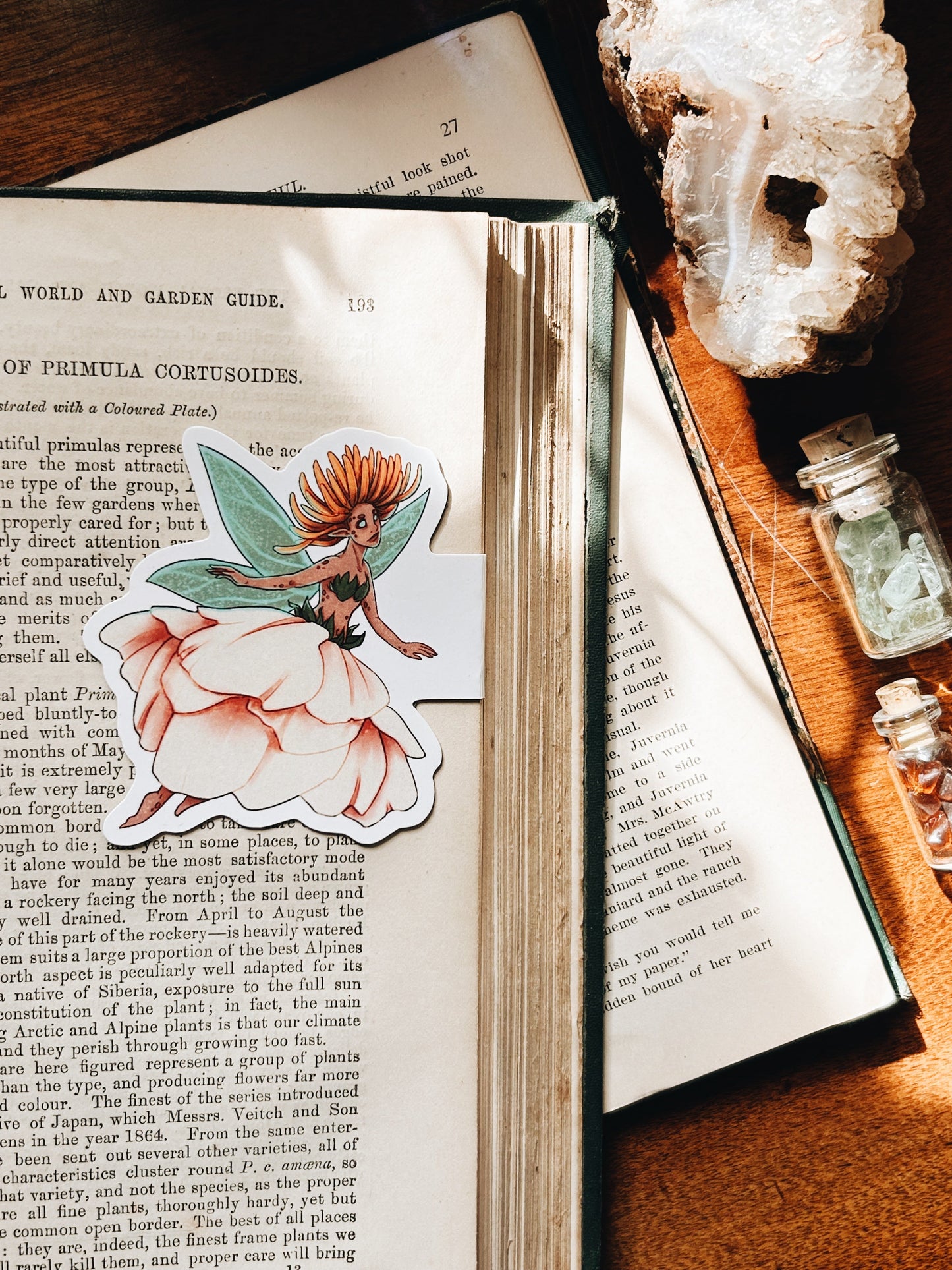 Peony Fey | Magnetic Bookmark Fablewood Goods