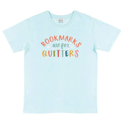 Pippi Post - Bookmarks Are For Quitters - Pippi Tee - Sea Salt The Secret Garden Bookery