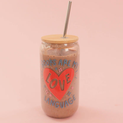 Pippi Post - Books Are My Love Language Glass Can The Secret Garden Bookery