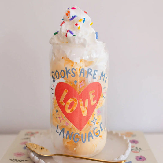 Pippi Post - Books Are My Love Language Glass Can The Secret Garden Bookery