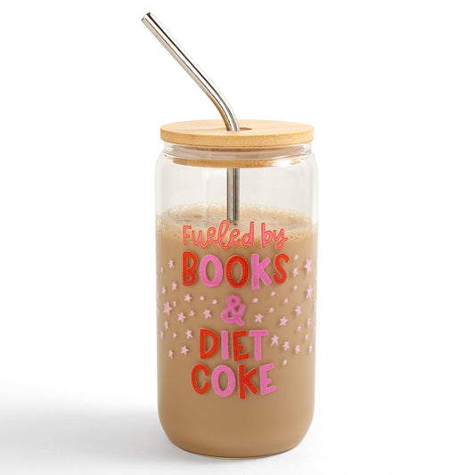 Pippi Post - Fueled By Books And Diet Coke Glass Can The Secret Garden Bookery