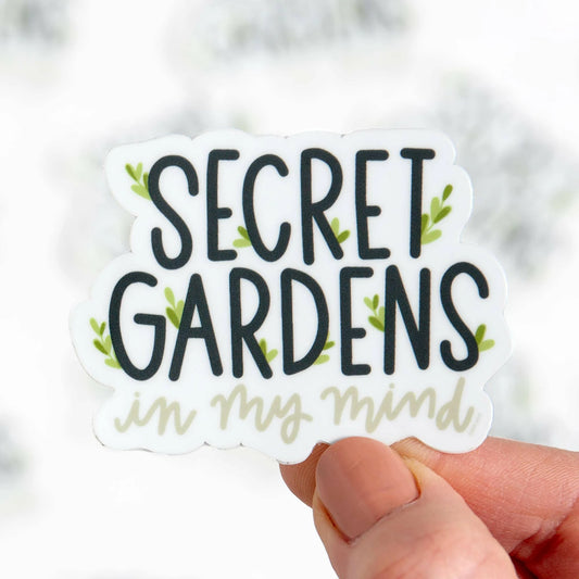Pippi Post - Secret Gardens Decal Sticker The Secret Garden Bookery