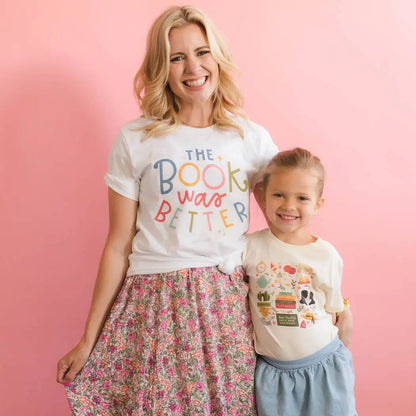 Pippi Post - The Book Was Better Pippi Tee - White The Secret Garden Bookery