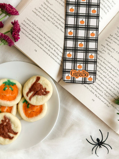 Pumpkin Patch Plaid Bookmark Smitten Booktique