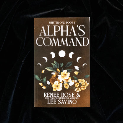 Shifter Ops Book 6: Alpha's Command - signed paperback Renee Rose® Romance