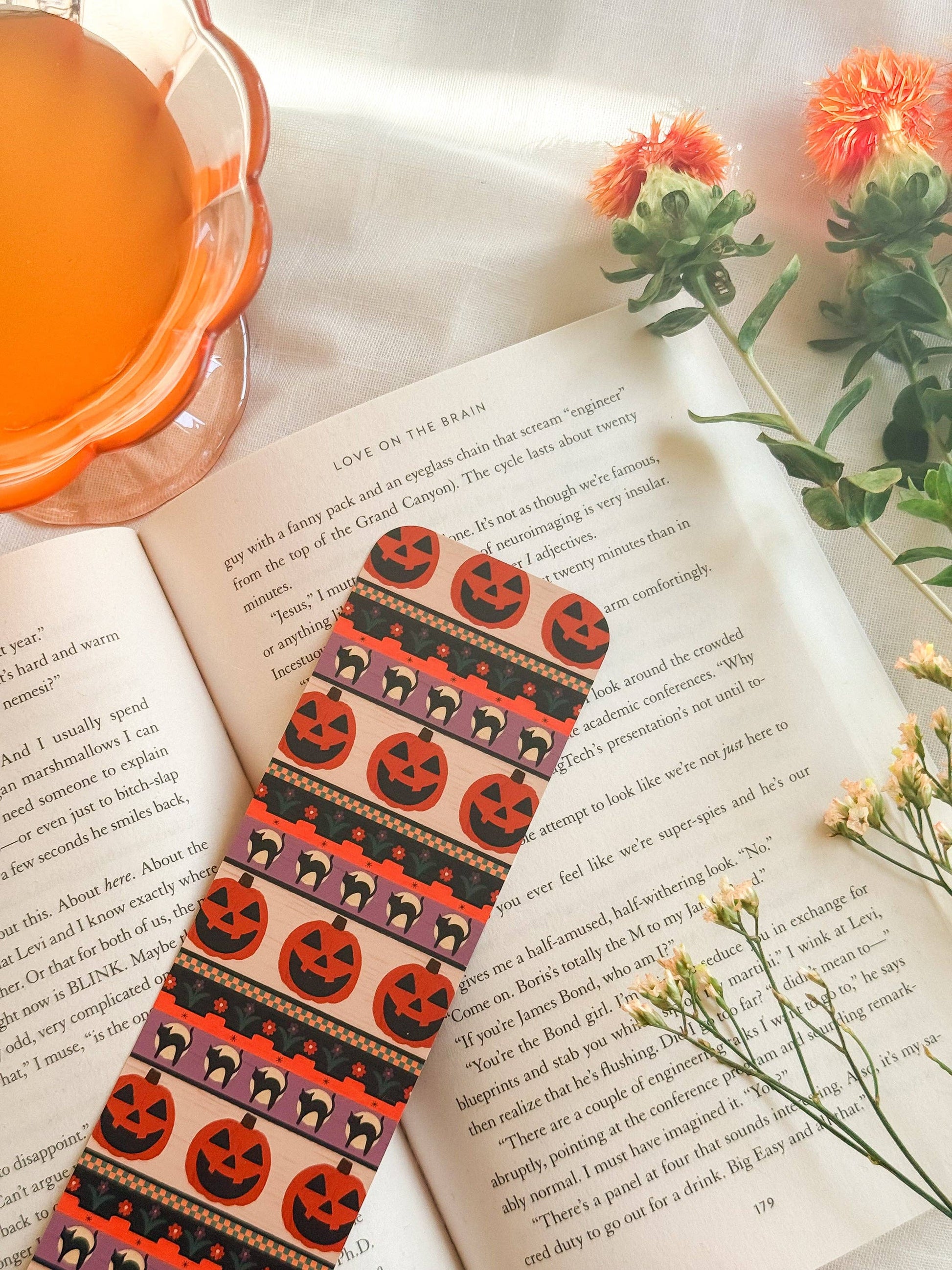 Spooky Sweater Bookmark Smitten Booktique