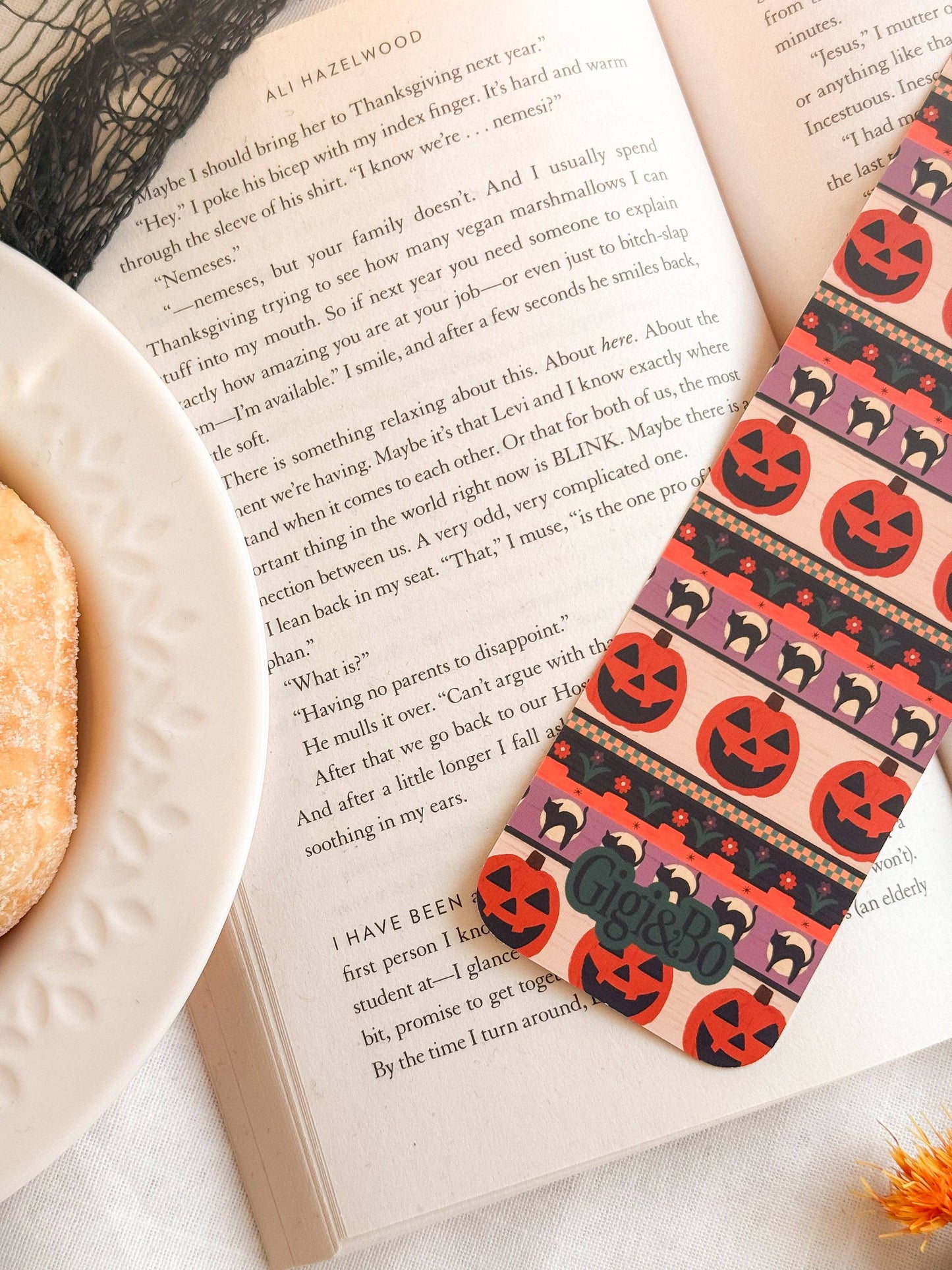 Spooky Sweater Bookmark Smitten Booktique