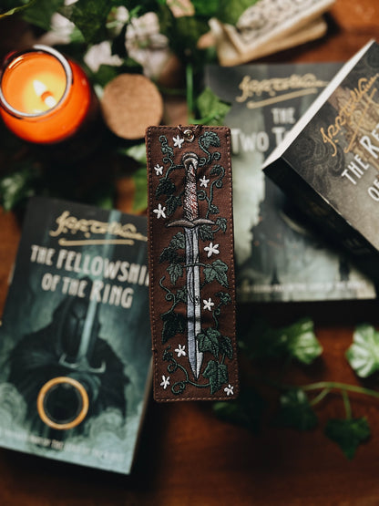 Sting Embroidered Bookmark Fablewood Goods