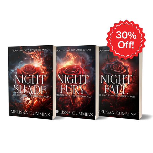 The Vampire War Paperback Bundle: Books 1-3 Melissa Cummins