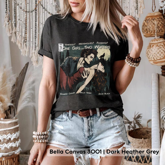 TheKingShirt - Twilight Comic Book Cover T-Shirt – Subtle Vampire Fan Tee The Secret Garden Bookery