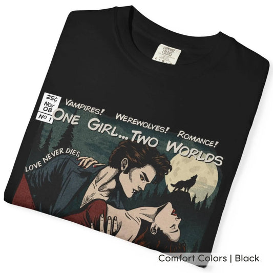 TheKingShirt - Twilight Comic Book Cover T-Shirt – Subtle Vampire Fan Tee The Secret Garden Bookery