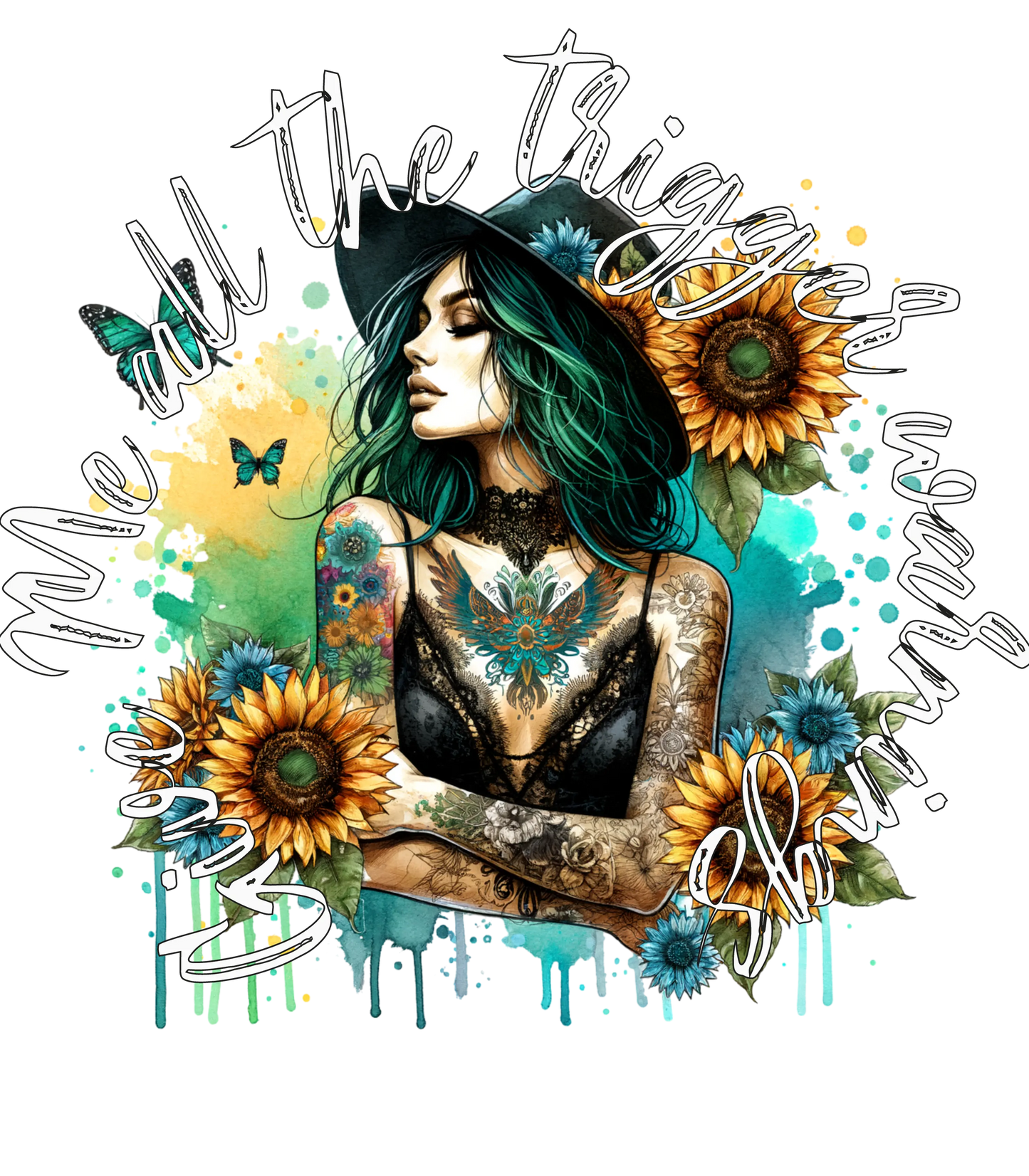 Trigger Warning Hoodie Literary Fantasy