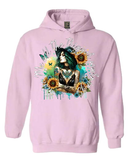 Trigger Warning Hoodie Literary Fantasy