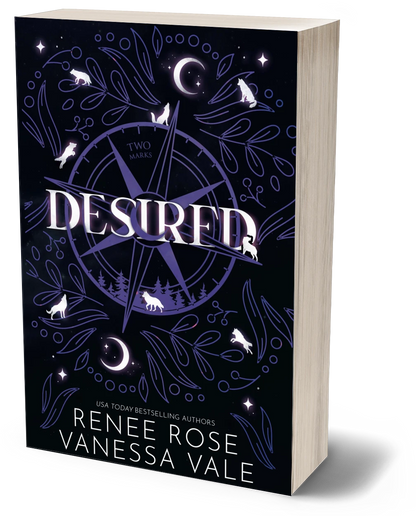 Two Marks Book 3: Desired - signed paperback Renee Rose® Romance