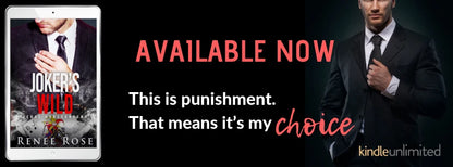 Vegas Underground Book 5: Joker's Wild - Signed Paperback Renee Rose® Romance