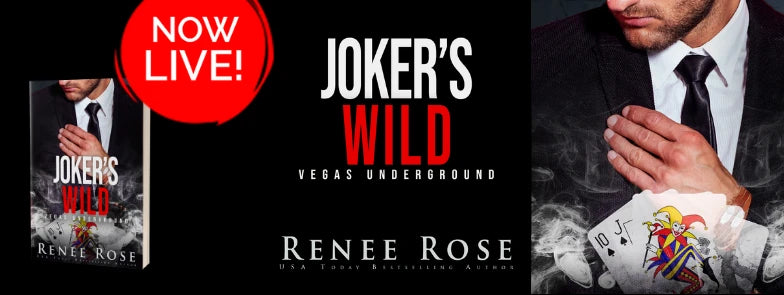 Vegas Underground Book 5: Joker's Wild - Signed Paperback Renee Rose® Romance