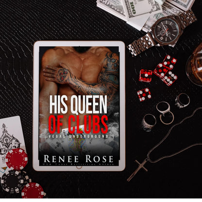 Vegas Underground Book 6: His Queen of Clubs - Signed Paperback Renee Rose® Romance