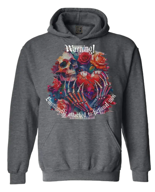 Warning Hoodie Literary Fantasy